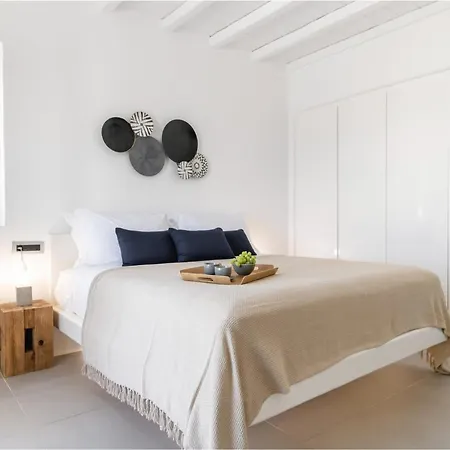 וילה Luxury Mykonos - 3 Bedrooms - Estaffe - Amazing Agean Views - Wind Protected Alfresco Dining Area